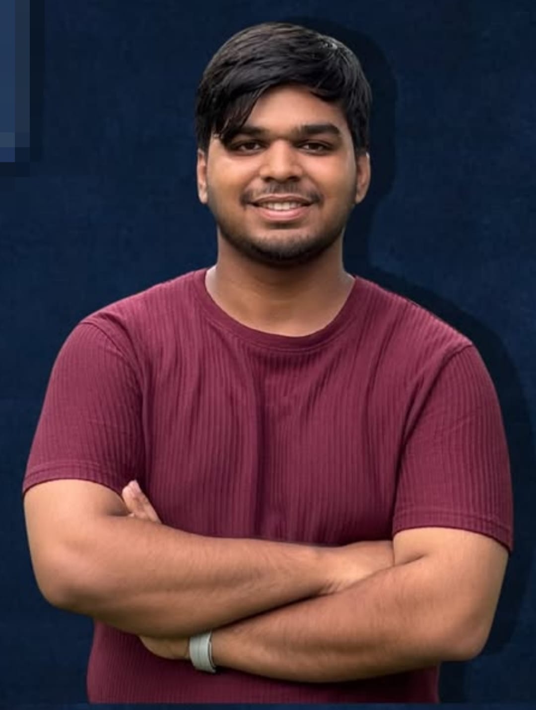 Technical team member Kamran Firdous helping build CruiseHead drone projects