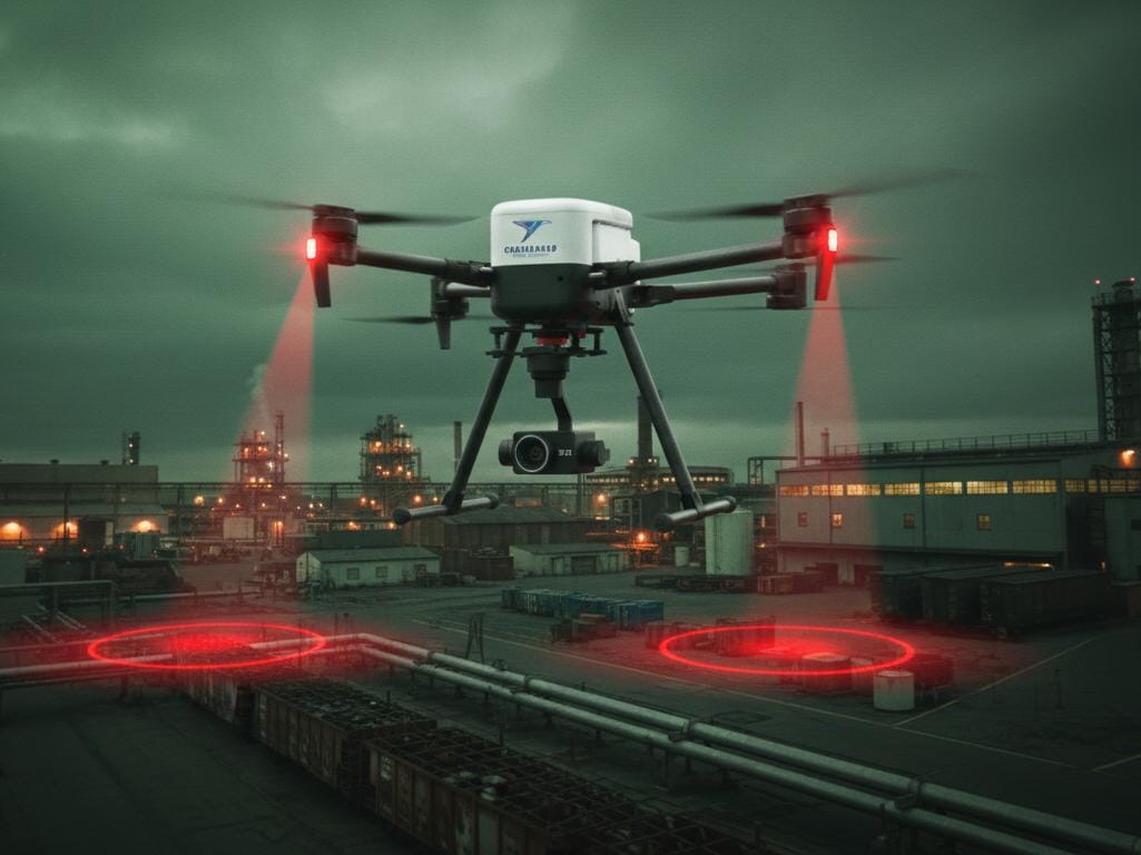 Security services and aerial surveillance by CruiseHead drones