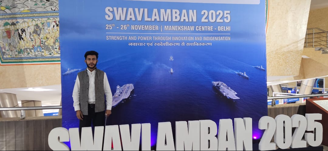 CruiseHead team at Indian Navy Swavlamban Summit 2025 defence innovation seminar